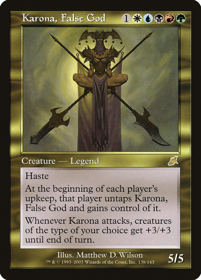 Karona, False God [Scourge] | Kessel Run Games Inc. 
