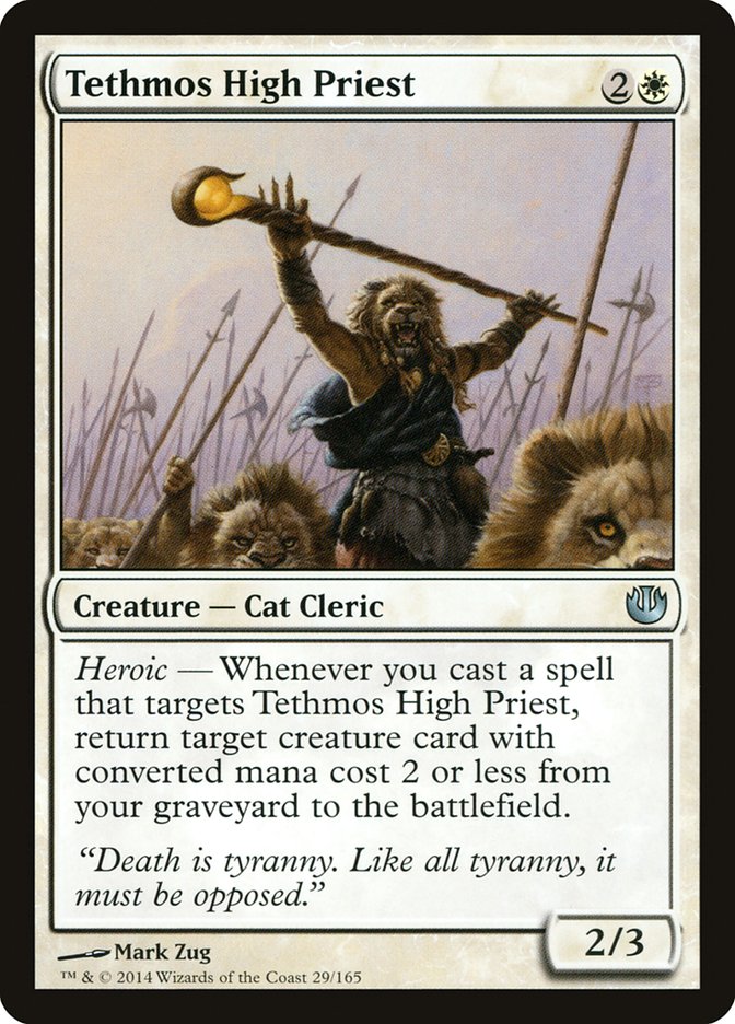 Tethmos High Priest [Journey into Nyx] | Kessel Run Games Inc. 