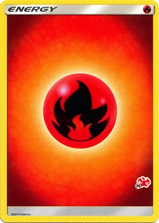 Fire Energy (Charizard Stamp #35) [Battle Academy 2020] | Kessel Run Games Inc. 