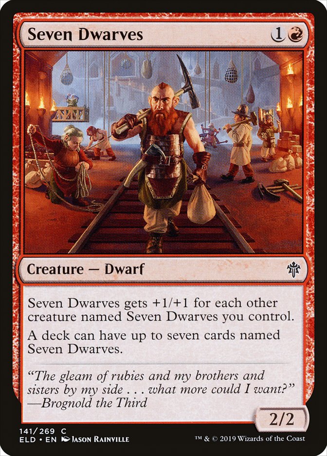 Seven Dwarves [Throne of Eldraine] | Kessel Run Games Inc. 