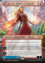 Rowan, Scholar of Sparks // Will, Scholar of Frost (Borderless) [Strixhaven: School of Mages] | Kessel Run Games Inc. 