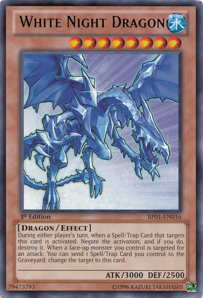 White Night Dragon [BP01-EN016] Rare | Kessel Run Games Inc. 