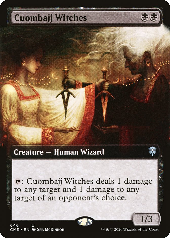 Cuombajj Witches (Extended Art) [Commander Legends] | Kessel Run Games Inc. 