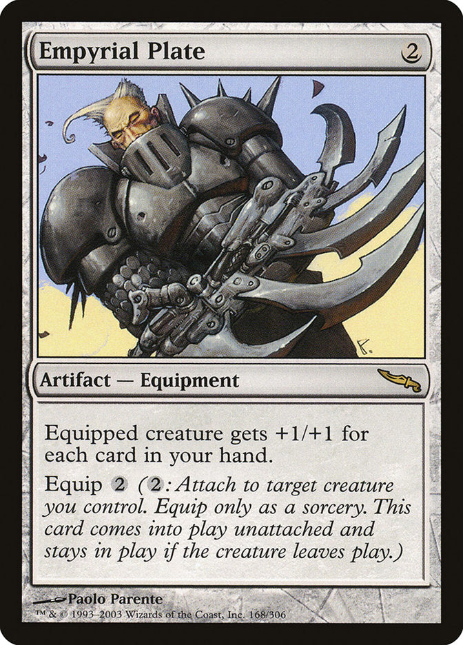 Empyrial Plate [Mirrodin] | Kessel Run Games Inc. 