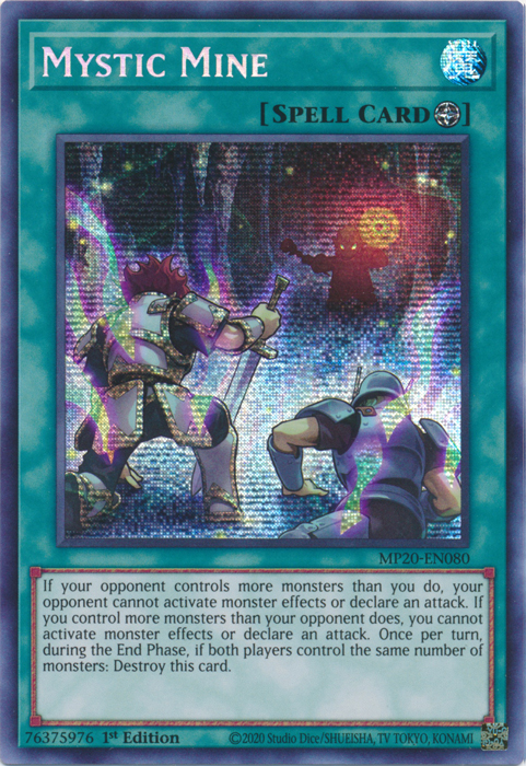 Mystic Mine [MP20-EN080] Prismatic Secret Rare | Kessel Run Games Inc. 