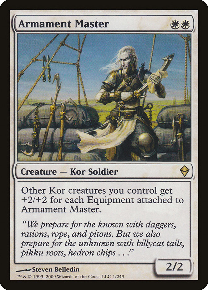 Armament Master [Zendikar] | Kessel Run Games Inc. 