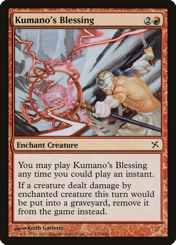 Kumano's Blessing [Betrayers of Kamigawa] | Kessel Run Games Inc. 