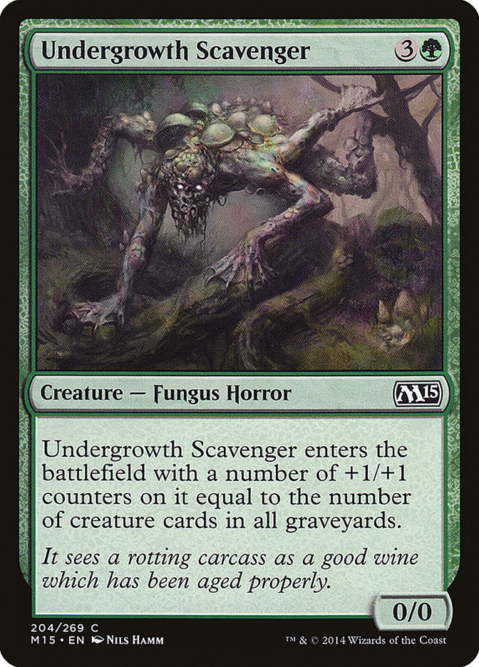 Undergrowth Scavenger [Magic 2015] | Kessel Run Games Inc. 