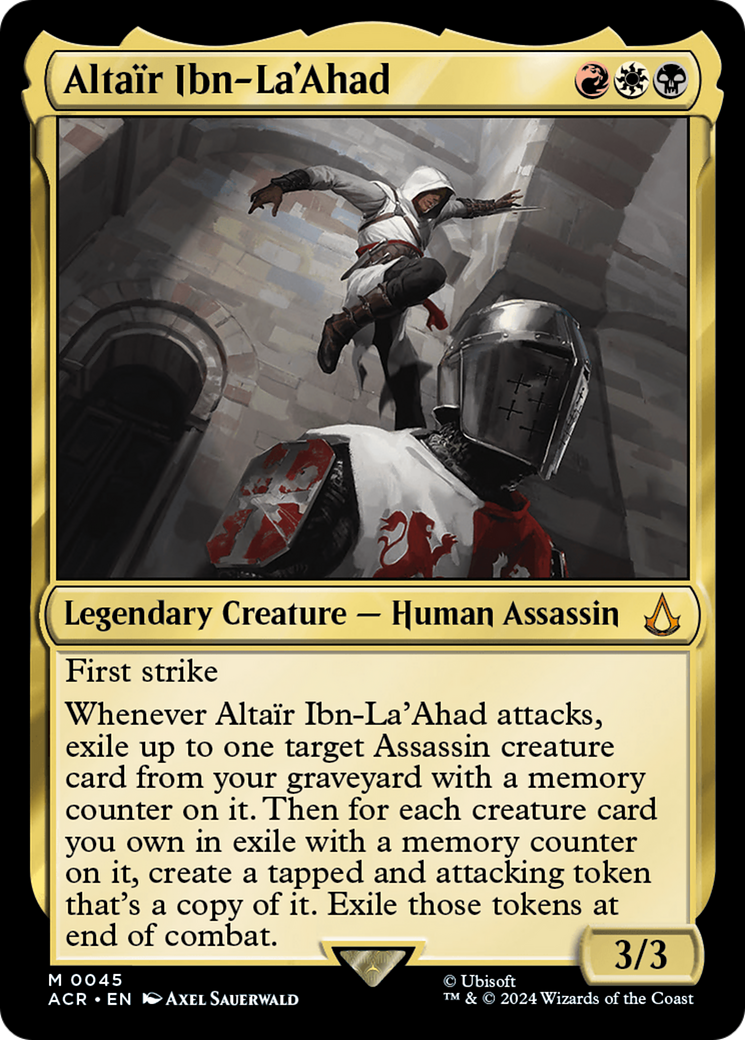Altair Ibn-La'Ahad [Assassin's Creed] | Kessel Run Games Inc. 