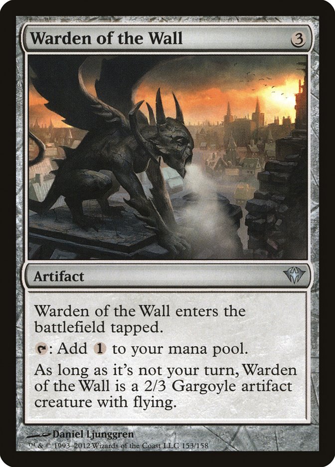 Warden of the Wall [Dark Ascension] | Kessel Run Games Inc. 