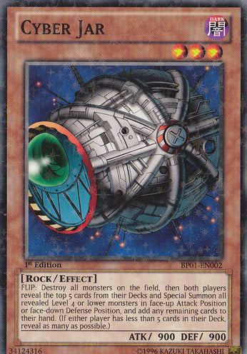 Cyber Jar [BP01-EN002] Starfoil Rare | Kessel Run Games Inc. 