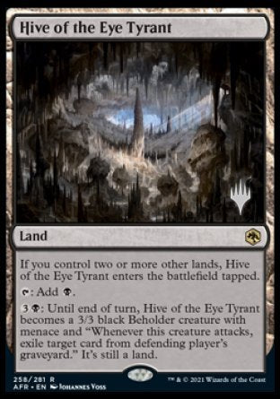 Hive of the Eye Tyrant (Promo Pack) [Dungeons & Dragons: Adventures in the Forgotten Realms Promos] | Kessel Run Games Inc. 