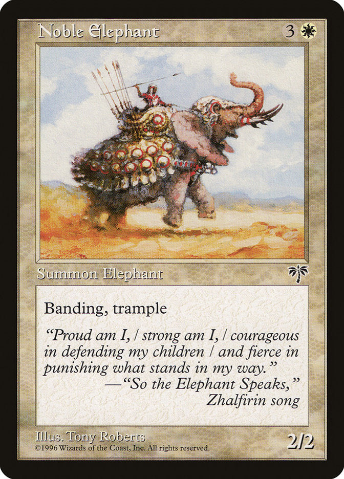 Noble Elephant [Mirage] | Kessel Run Games Inc. 