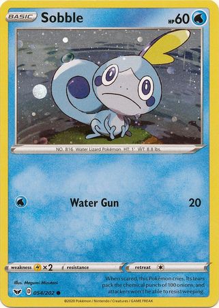 Sobble (054/202) (Cosmos Holo) [Sword & Shield: Base Set] | Kessel Run Games Inc. 