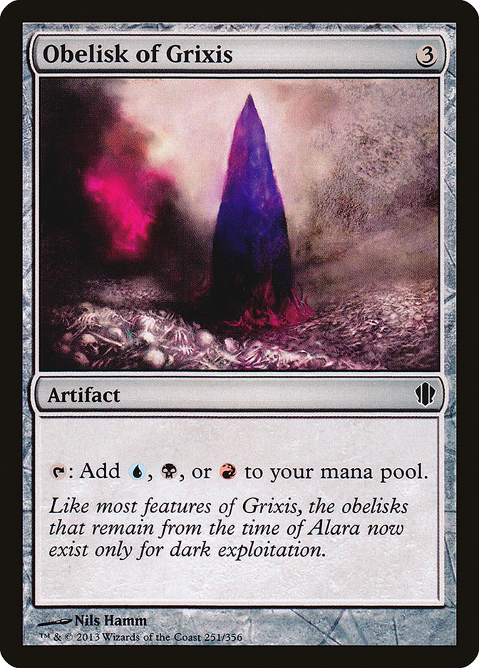 Obelisk of Grixis [Commander 2013] | Kessel Run Games Inc. 