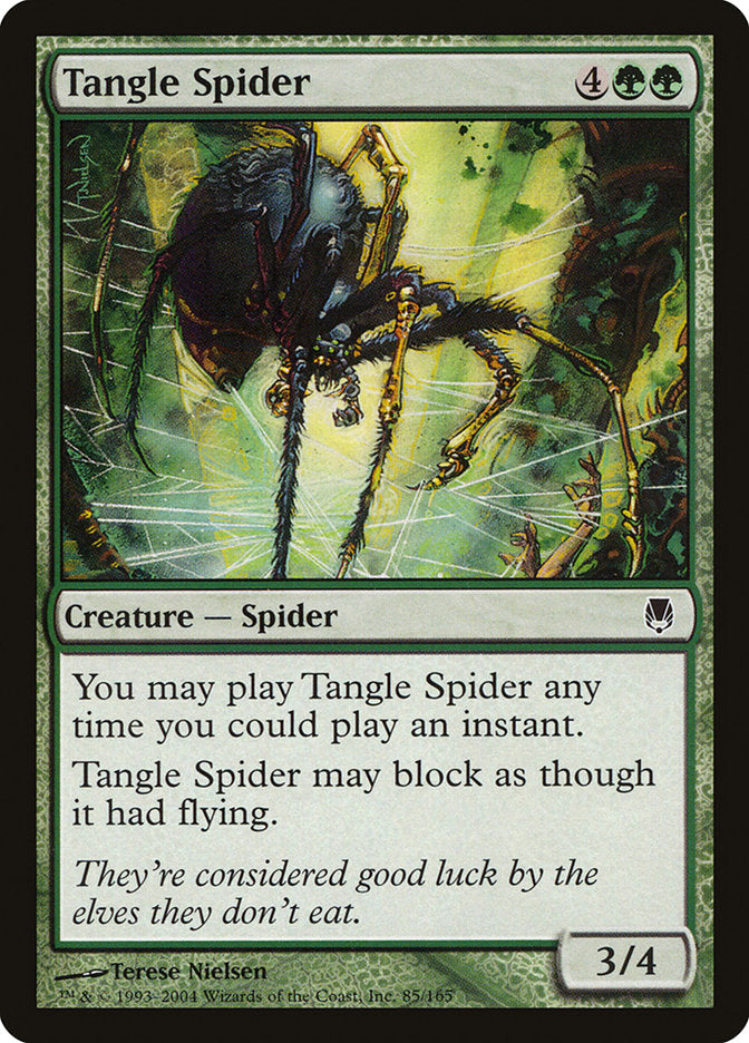 Tangle Spider [Darksteel] | Kessel Run Games Inc. 