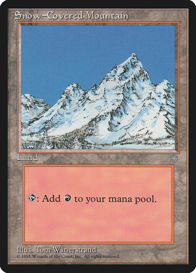 Snow-Covered Mountain [Ice Age] | Kessel Run Games Inc. 