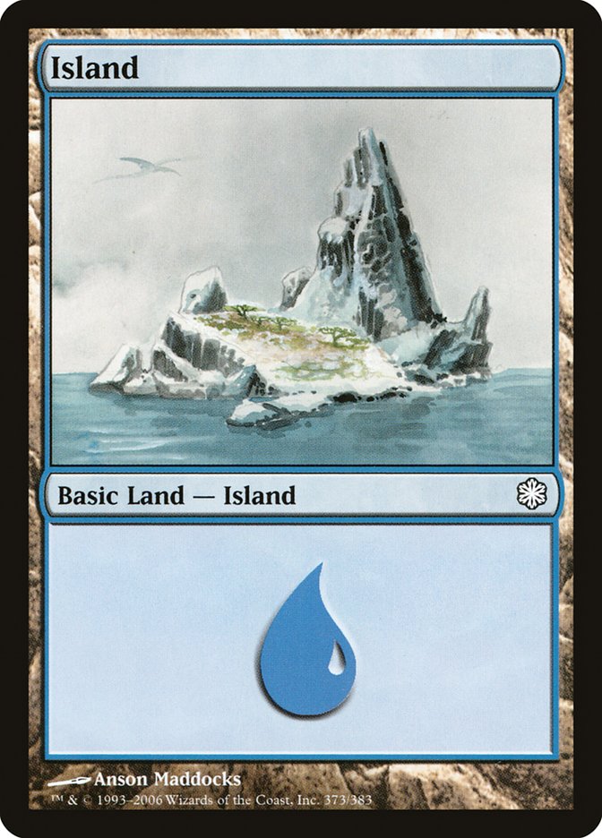 Island (373) [Coldsnap Theme Decks] | Kessel Run Games Inc. 
