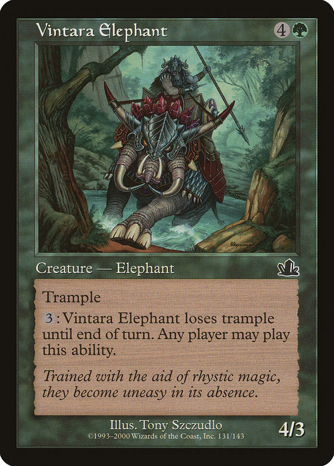 Vintara Elephant [Prophecy] | Kessel Run Games Inc. 