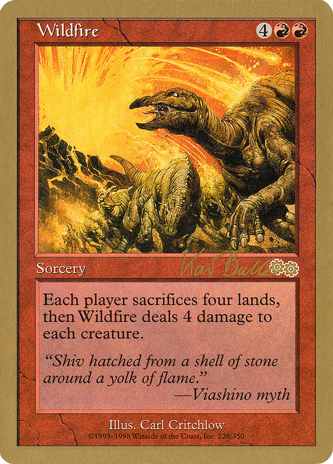 Wildfire (Kai Budde) [World Championship Decks 1999] | Kessel Run Games Inc. 