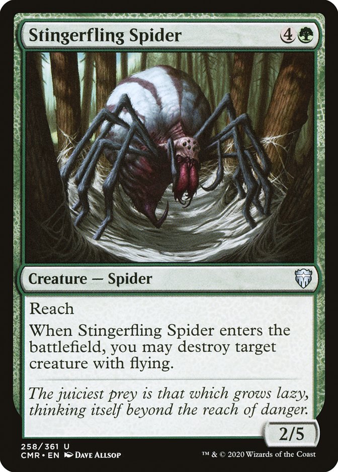 Stingerfling Spider [Commander Legends] | Kessel Run Games Inc. 