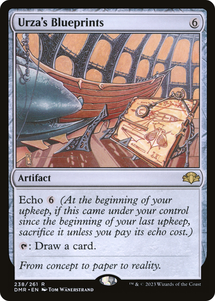 Urza's Blueprints [Dominaria Remastered] | Kessel Run Games Inc. 