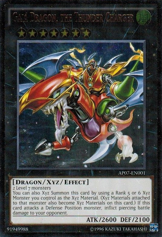 Gaia Dragon, the Thunder Charger [AP07-EN001] Ultimate Rare | Kessel Run Games Inc. 