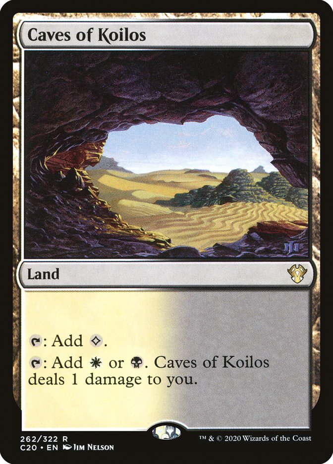 Caves of Koilos [Commander 2020] | Kessel Run Games Inc. 