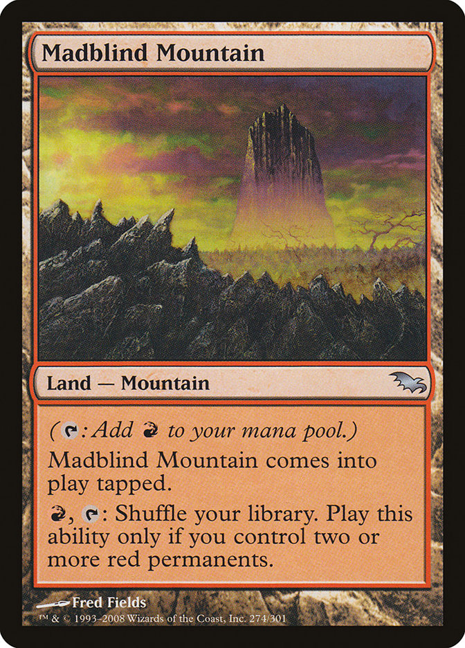 Madblind Mountain [Shadowmoor] | Kessel Run Games Inc. 