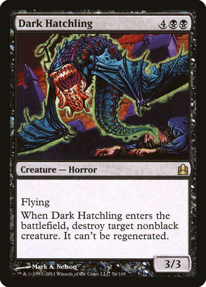 Dark Hatchling [Commander 2011] | Kessel Run Games Inc. 