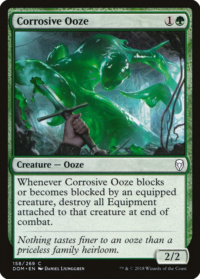 Corrosive Ooze [Dominaria] | Kessel Run Games Inc. 