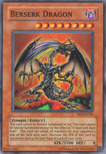 Berserk Dragon [DR1-EN181] Super Rare | Kessel Run Games Inc. 