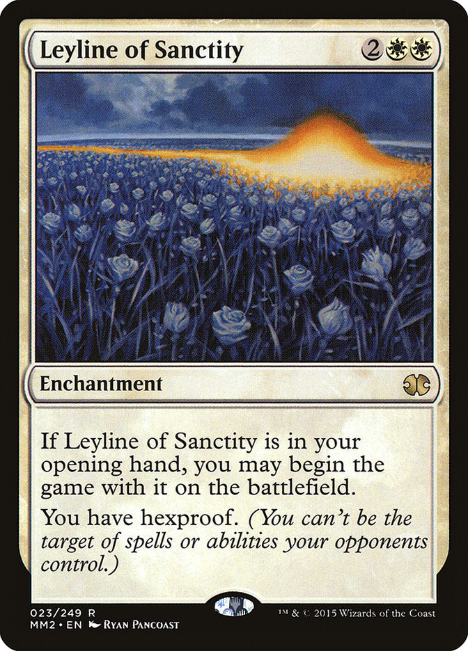 Leyline of Sanctity [Modern Masters 2015] | Kessel Run Games Inc. 