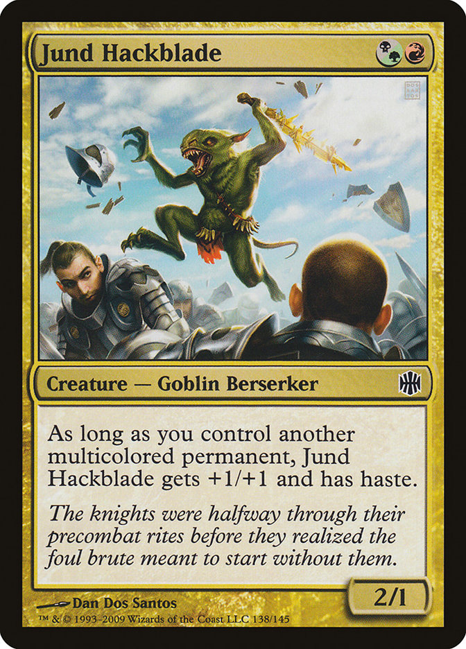 Jund Hackblade [Alara Reborn] | Kessel Run Games Inc. 