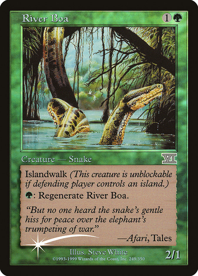 River Boa [Friday Night Magic 2000] | Kessel Run Games Inc. 