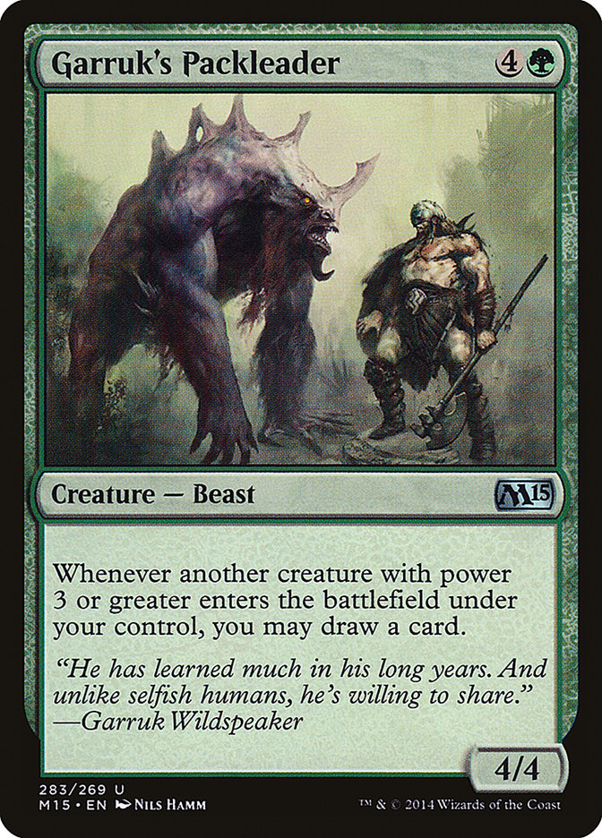 Garruk's Packleader [Magic 2015] | Kessel Run Games Inc. 