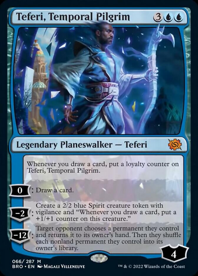 Teferi, Temporal Pilgrim [The Brothers' War] | Kessel Run Games Inc. 