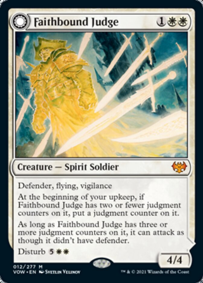 Faithbound Judge // Sinner's Judgment [Innistrad: Crimson Vow] | Kessel Run Games Inc. 