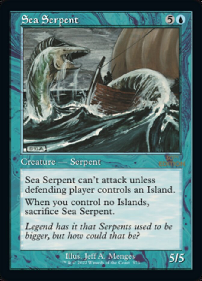 Sea Serpent (Retro) [30th Anniversary Edition] | Kessel Run Games Inc. 