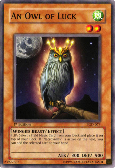 An Owl of Luck [PGD-073] Common | Kessel Run Games Inc. 