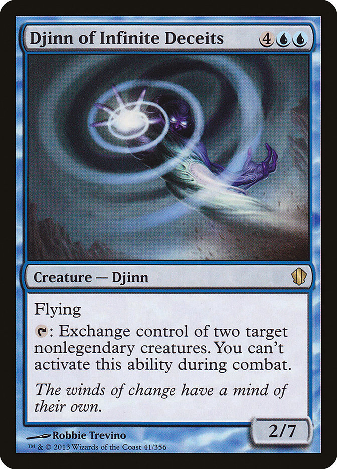 Djinn of Infinite Deceits [Commander 2013] | Kessel Run Games Inc. 