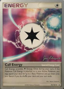 Call Energy (92/100) (Psychic Lock - Jason Klaczynski) [World Championships 2008] | Kessel Run Games Inc. 