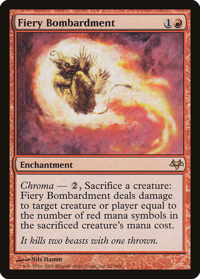 Fiery Bombardment [Eventide] | Kessel Run Games Inc. 