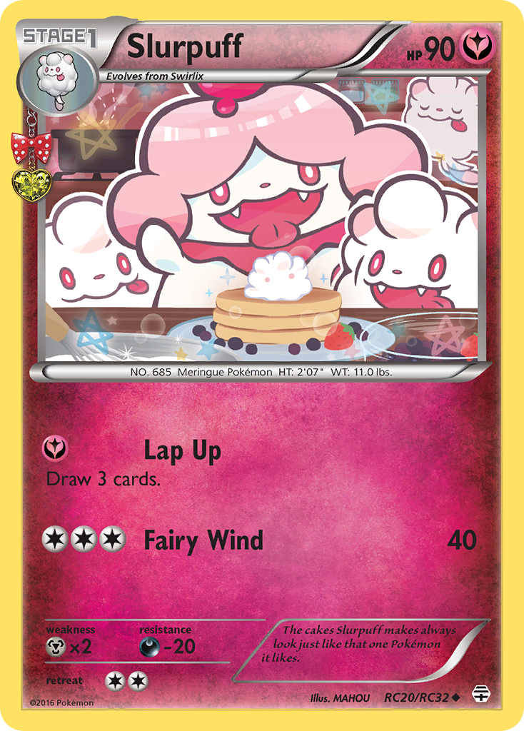 Slurpuff (RC20/RC32) [XY: Generations] | Kessel Run Games Inc. 