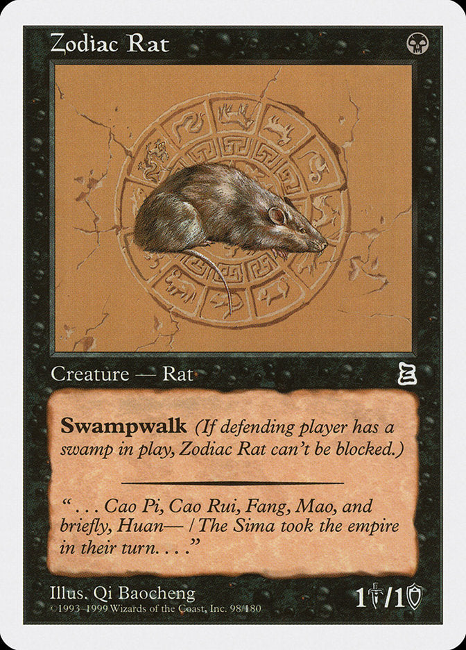 Zodiac Rat [Portal Three Kingdoms] | Kessel Run Games Inc. 