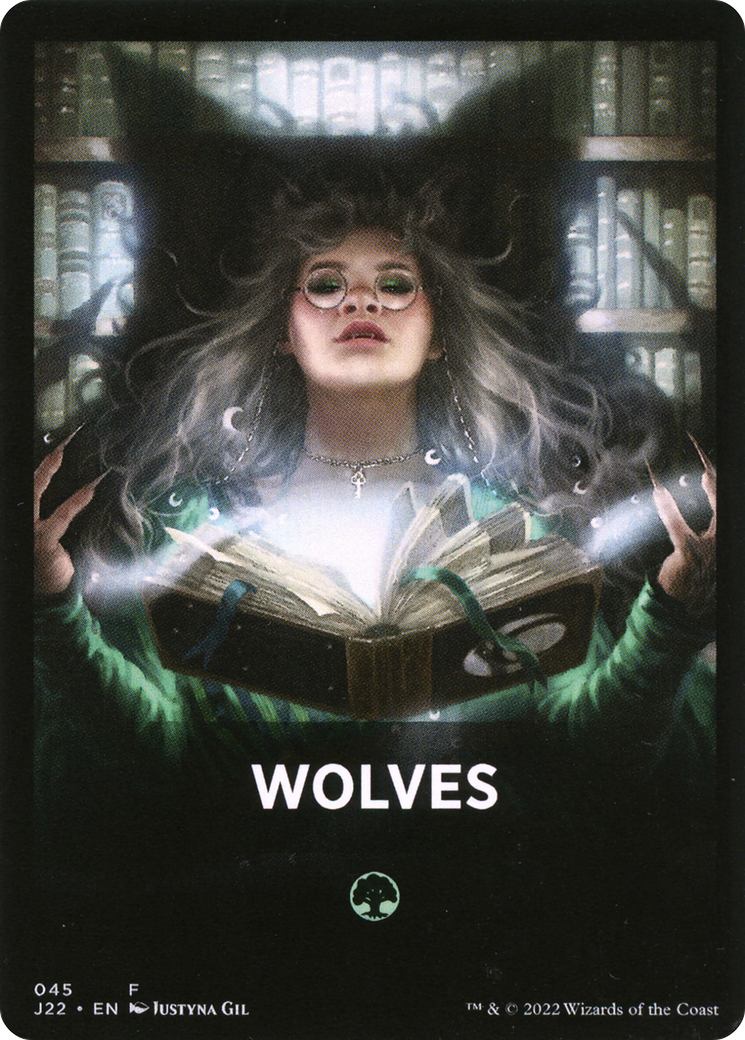 Wolves Theme Card [Jumpstart 2022 Front Cards] | Kessel Run Games Inc. 