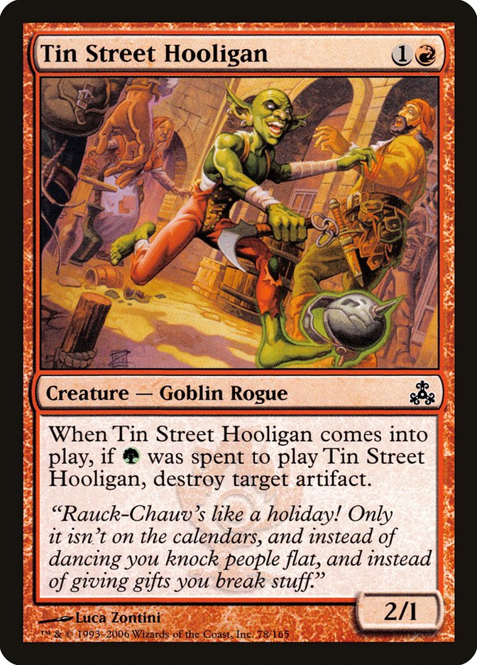 Tin Street Hooligan [Guildpact] | Kessel Run Games Inc. 