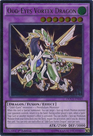 Odd-Eyes Vortex Dragon (UTR) [DOCS-EN045] Ultimate Rare | Kessel Run Games Inc. 