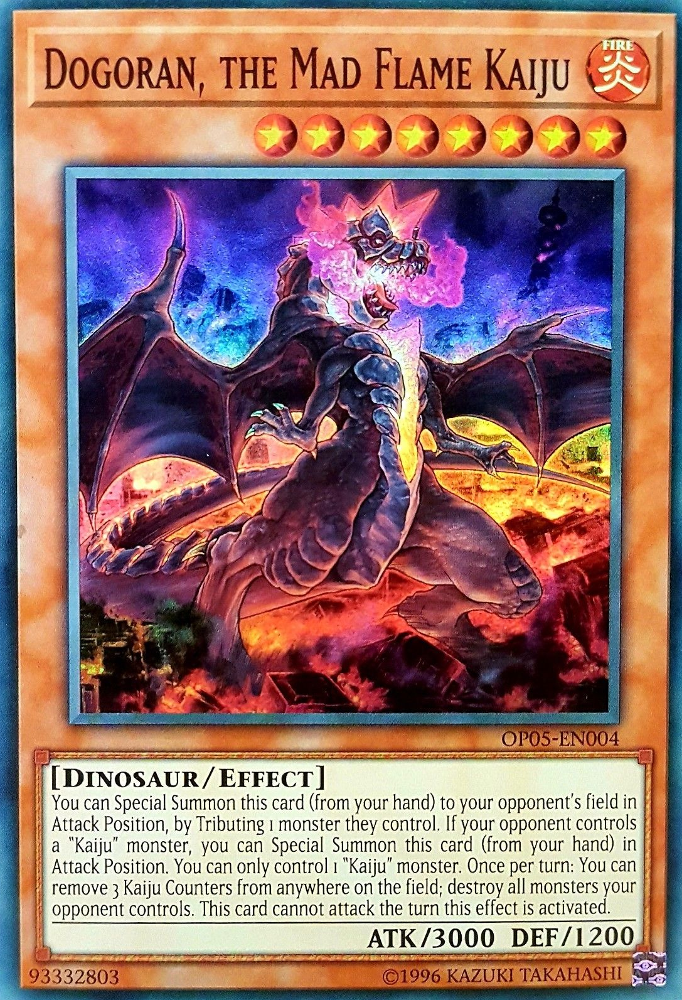 Dogoran, the Mad Flame Kaiju [OP05-EN004] Super Rare | Kessel Run Games Inc. 