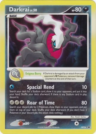 Darkrai (DP24) (Jumbo Card) [Diamond & Pearl: Black Star Promos] | Kessel Run Games Inc. 